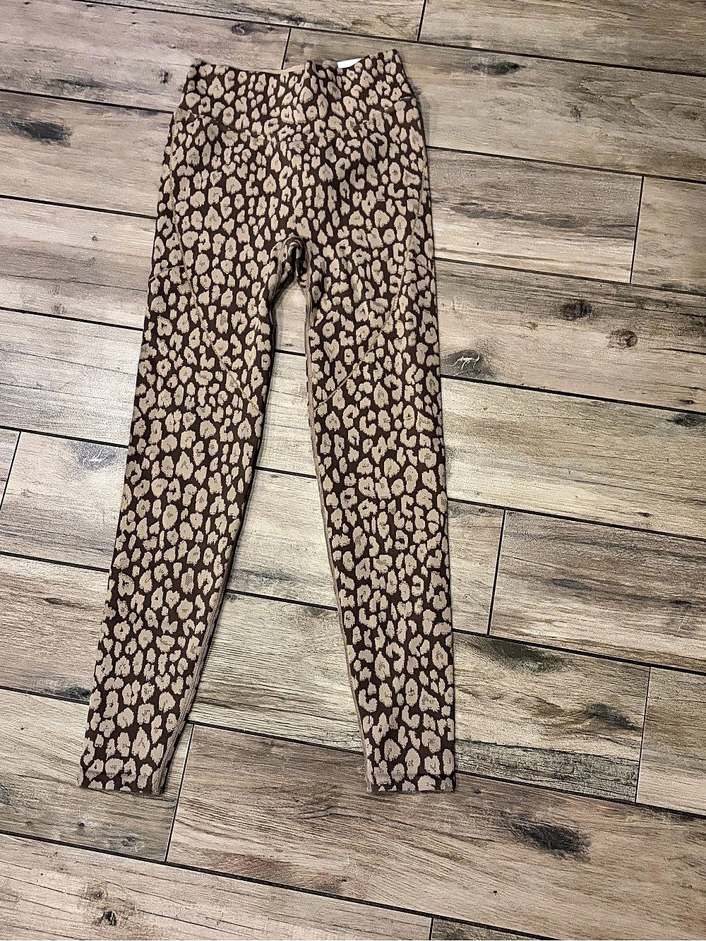 Victoria's Secret PINK Seamless Contour Leggings Leopard Print Leggings Size S